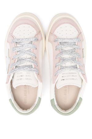 sneakers in pelle bianco GOLDEN GOOSE KIDS | GYF00496F00676912153